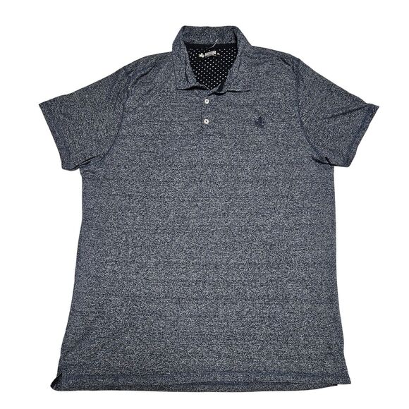 Rugby Short Sleeve Polo Navy Blue Heather Size XL - Picture 1 of 10